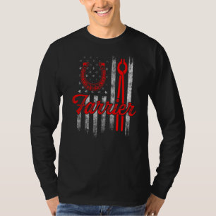 Camiseta Farrier Horseshoe Trimming Equine Shoie _8