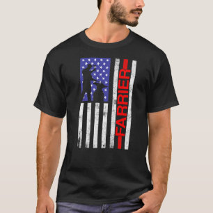 Camiseta Farrier Horseshoe Trimming Equine Shoing