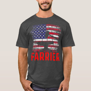Camiseta Farrier Horseshoe Trimming Equine Shoing