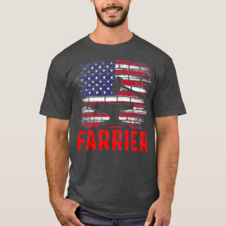 Camiseta Farrier Horseshoe Trimming Equine Shoing