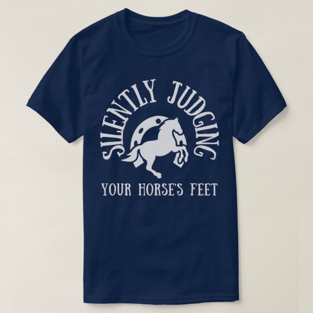 Camiseta Farrier Horseshoer Horse Blacksmith amp Horse Vete (Diseño del anverso)