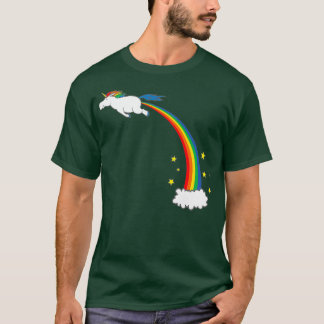 Camiseta Fart de arcoiris de Unicorn