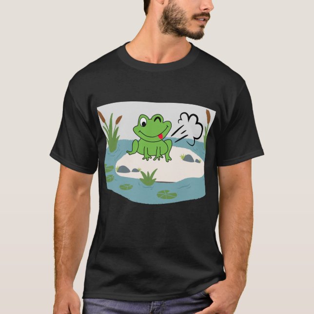 Camiseta Fart / Frog Monster (Anverso)