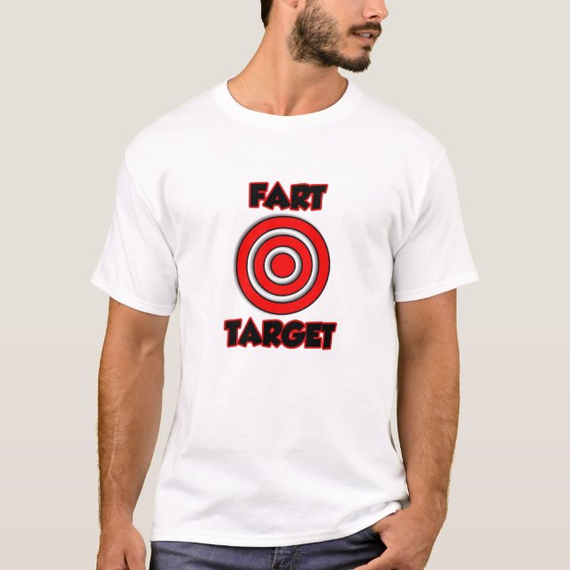Camiseta fart la blanco (Anverso)