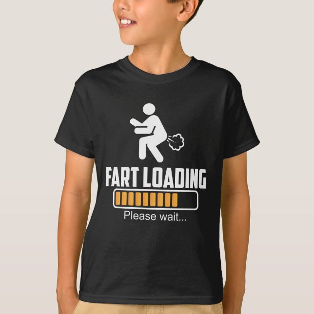 Camiseta Fart Loading Hilarious Farting (Anverso)