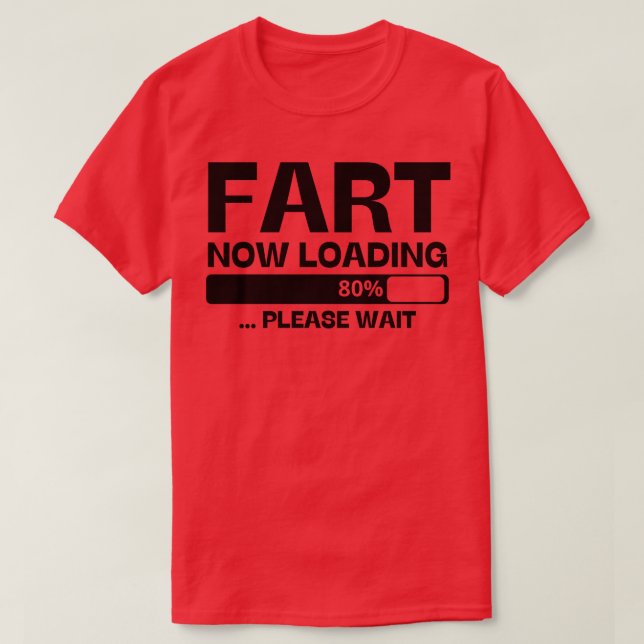 Camiseta fart que ahora carga 1 (Diseño del anverso)