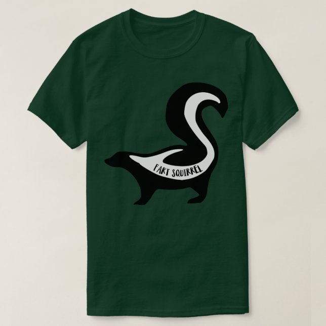 Camiseta Fart Squirrel (Diseño del anverso)