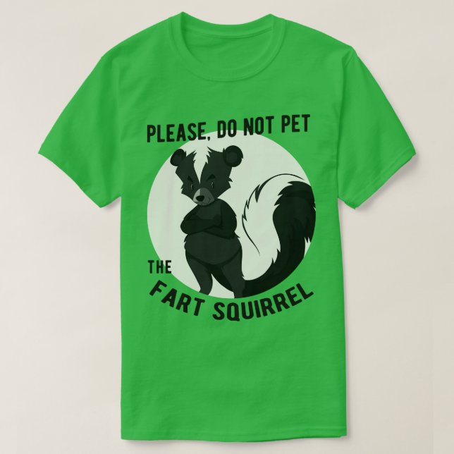 Camiseta Fart Squirrel (Diseño del anverso)