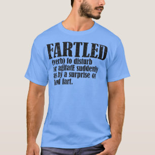 Camiseta Fartado que significa humor ofensivo divertido par