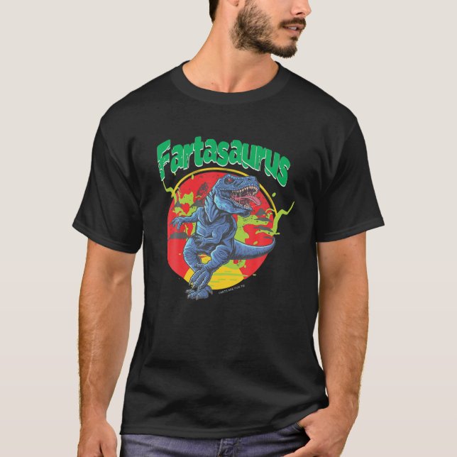 Camiseta Fartasaurus Farting Dinosaurs (Anverso)