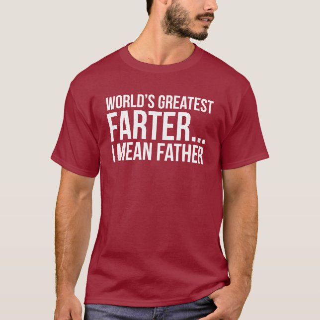 Camiseta Farter más grande del mundo… Significo al padre (Anverso)