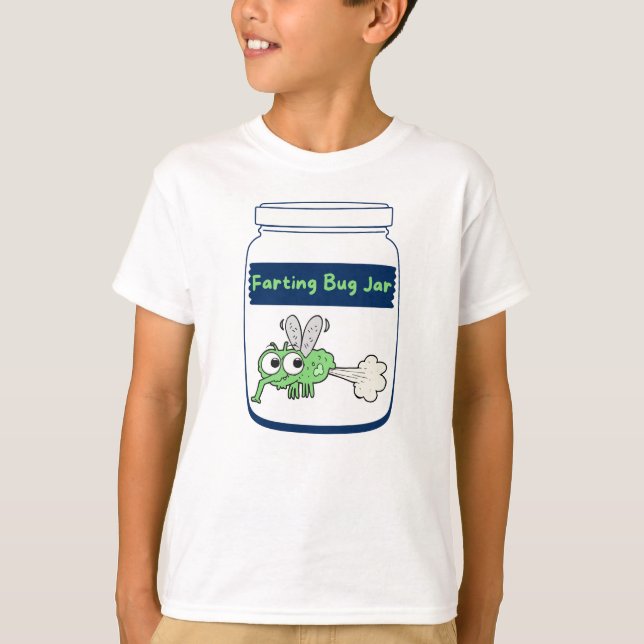 Camiseta Farting Bug Jar (Anverso)