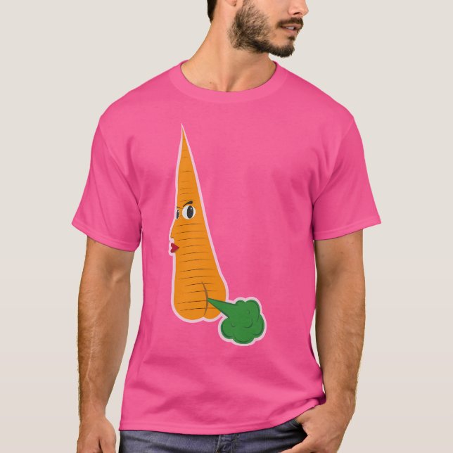 Camiseta Farting Carrot (Anverso)
