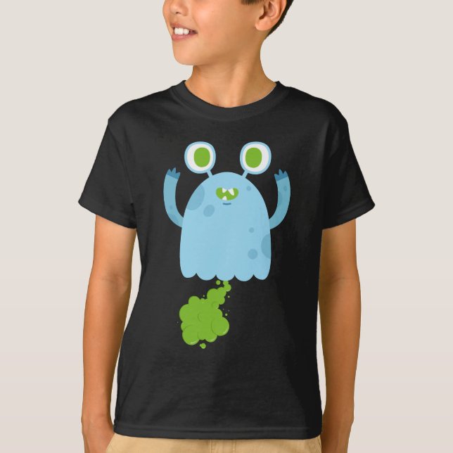 Camiseta Farting Monster (Anverso)