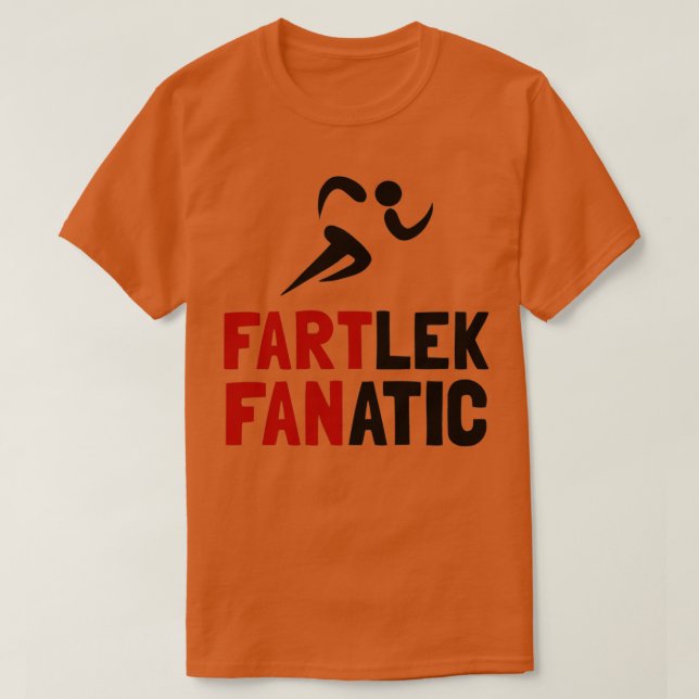 Camiseta Fartlek Fanatic (Diseño del anverso)