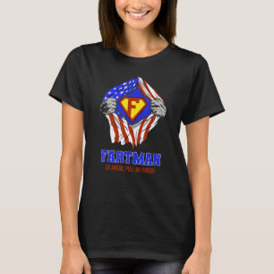 Camiseta Fartman Go Ahead Tira De Mi Dedo, Bandera Estadoun