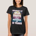 Camiseta Farts Club de 69 años Funny 69th Birthday Men Da<br><div class="desc">69 años de edad Farts Club Funny 69th Birthday Men Dad</div>