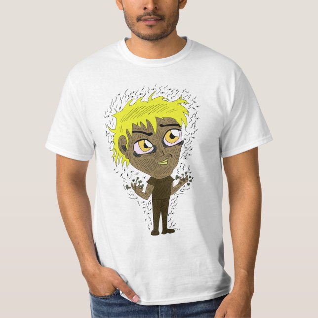 Camiseta Farty Fingers Chibi (Anverso)