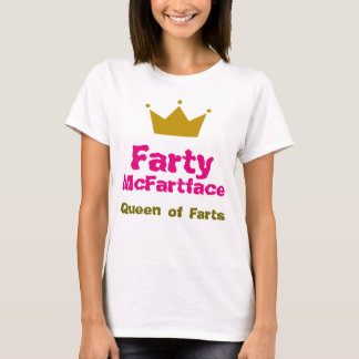 Camiseta Farty McFartface - la reina de Farts