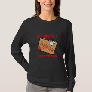 CAMISETA FASCINACIÓN PARA LAS INVESTIGACIONES VERDADERO AMA