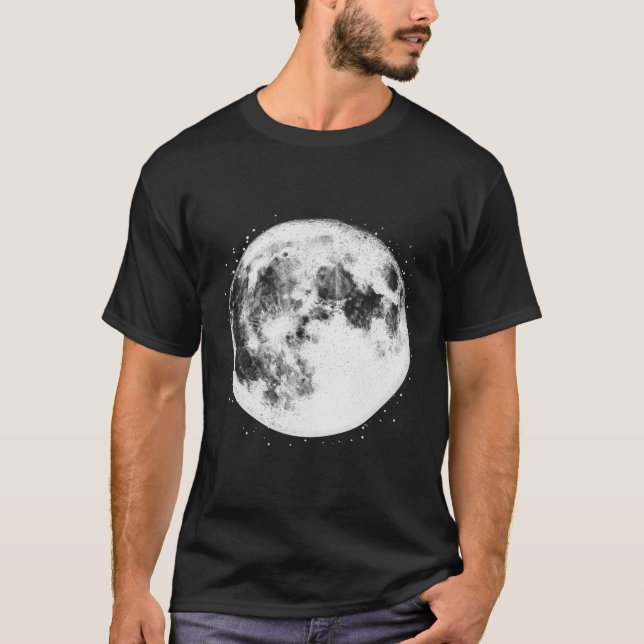Camiseta Fase De La Luna Llena Y (Anverso)