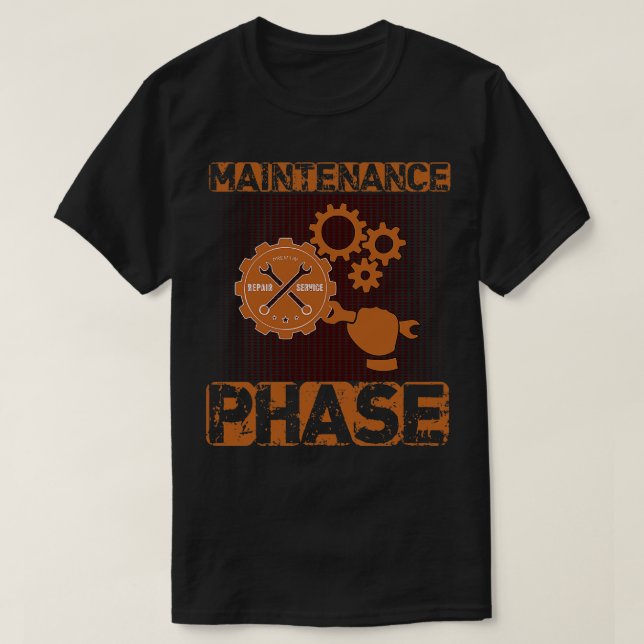 Camiseta Fase de mantenimiento 3 (Diseño del anverso)