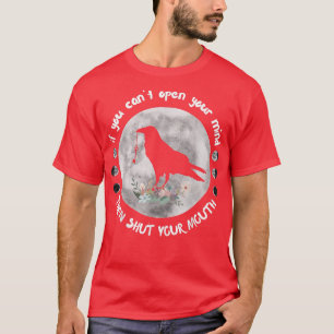 Camiseta Fases de la luna Abre tu mente Raven Wicca Tatt