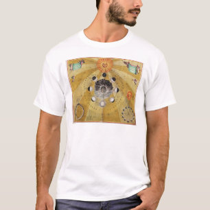 Camiseta Fases de la luna, 'del atlas celestial