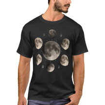 Fases Lunares Celestiales Mandala Arte de Astronom