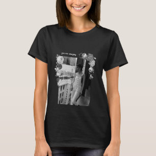 Camiseta FASHION Art Chica Blanco y Negro Belleza #3