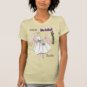 Camiseta Fashion Bride Neutral Group Bridal Shower