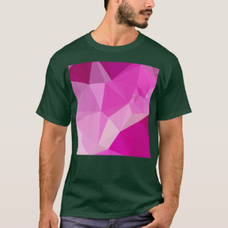 Camiseta Fashion Fuchsia Resumen rosa de baja densidad de p