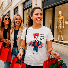 Camiseta Fashion Lovers Retail Therapy Expert – Custom Name