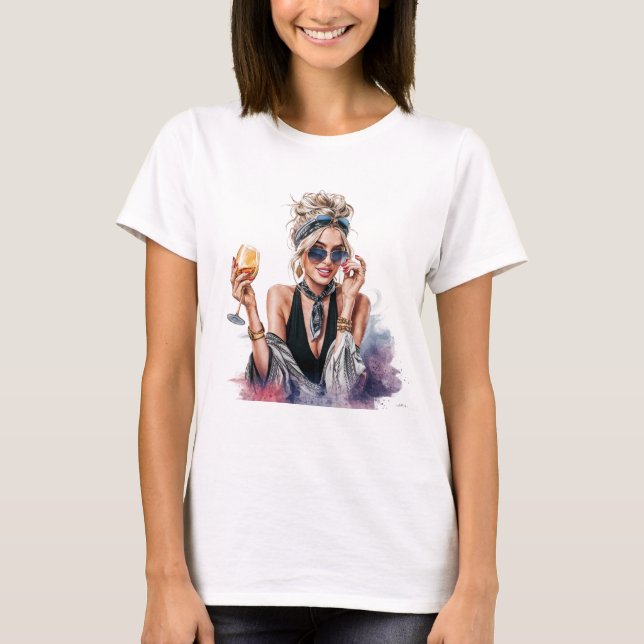 Camiseta fashion woman (Anverso)