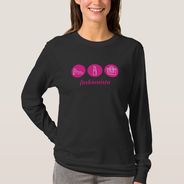 Camiseta Fashionista (Anverso)