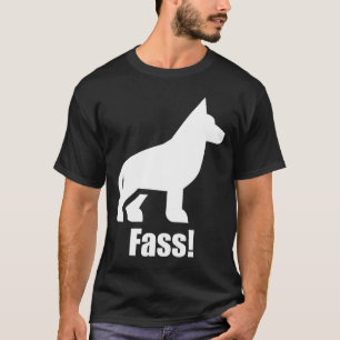 Camiseta Fass Attack German Shepherd Dog Training
