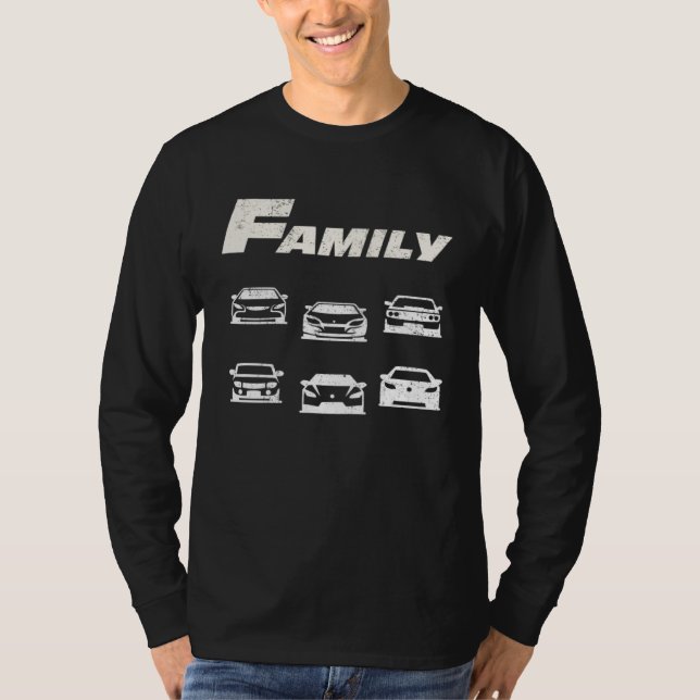 Camiseta Fast Car Family   1 (Anverso)