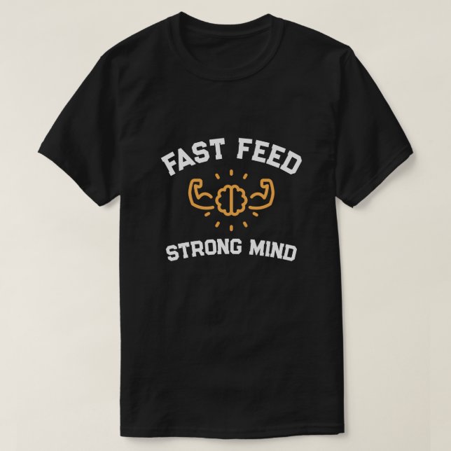 Camiseta Fast Feed Strong Mind Fitness Tee (Diseño del anverso)