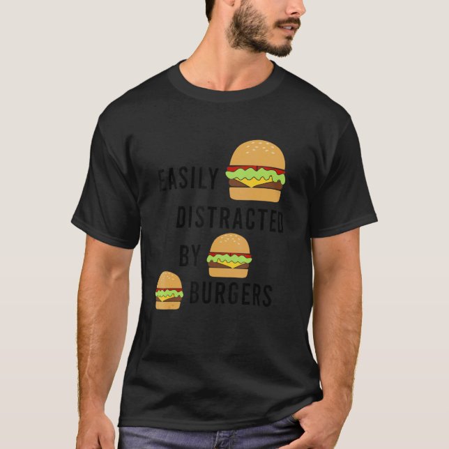 Camiseta Fast Food Chef   Quote Burger Eating (Anverso)