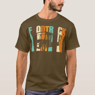 Camiseta Fast Food Trucker Driver Retro Burger Street Food 