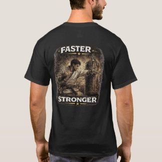 Camiseta Faster Stronger Karate