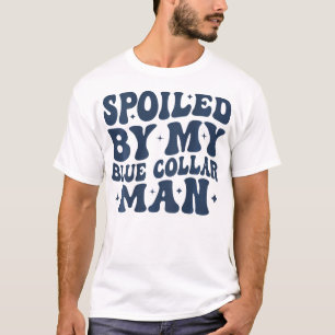 Camiseta Fastidiado Por Mi Esposa Del Collar Azul
