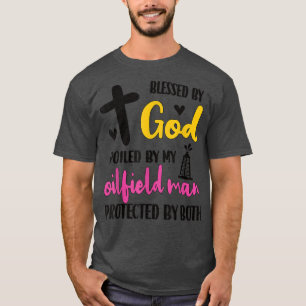 Camiseta Fastidiado Por Mi Trabajador De Oilfield Man Husba
