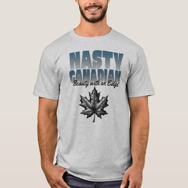 Camiseta Fastilla de arce de Canadá. (Anverso)