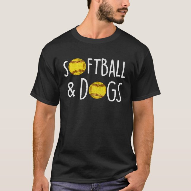 Camiseta Fastpitch Dog   Softball (Anverso)