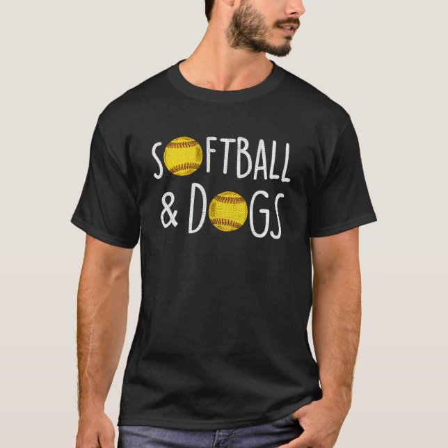 Camiseta Fastpitch Dog Softball (Anverso)