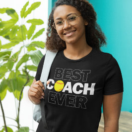 Camiseta Fastpitch Softball Coach MEJOR COACH JAMÁS