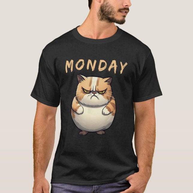 Camiseta Fat Cat Monday (Anverso)