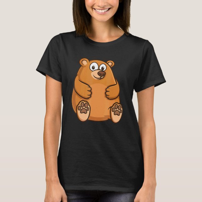 Camiseta Fat Cute Chubby Bear (Anverso)