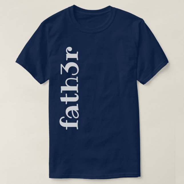 Camiseta fath3r de un lado (Diseño del anverso)